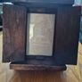 Rustic Reclaimed Teak Wood Shutter Photo Frame (4x6) Image 2