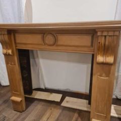 Antique Fireplace Mantel