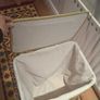 Bamboo laundry basket with lid Image 3