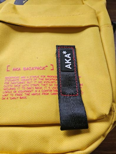 JOBLOT BACKPACKS : Yellow Backpacks (Boxes of 20)