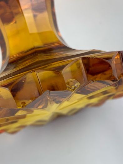Antique bohemian glass