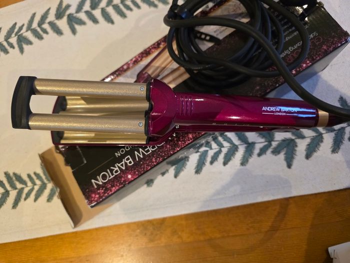 Ceramic hot brush & Glamour waver