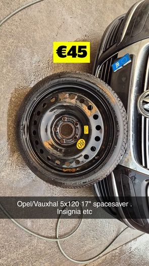Various Opel / Vaxhaul, 5x115 Alloy Wheels / Steel Wheel & Space Savers - 16" 17" 18" @ OCG