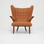 Vintage Studio-Quality Model 91 Papa Bear Winged Armchair by Svend Skipper, 1950s Image 3