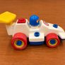 Vintage Fisher Price racing car Image 2