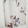 Ted Baker White Floral Bodycon Bardot Dress Off Shoulder Size 1/8UK/36EU Image 9