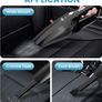 Vacuum Cleaner, Car Vacuum Cleaner Powerful with Rechargeable Battery, Portable Hand Held Vacuum Cordless with Washable HEPA Filter, Mini Vacuum Kit for Men and Women Image 6