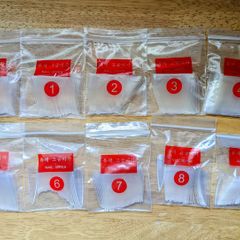 100 New Nail tips - Clear