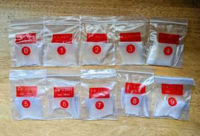 100 New Nail tips - Clear