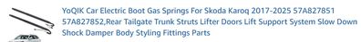 car parts - Skoda Karoq