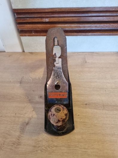 Vintage No.5 Wood Smooth Bottom Plane Footprint Made In England
