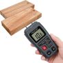 Moisture Meter Damp Meter RZMT-10 MD Digital Wood Moisture Meter Handheld Moisture Tester Detector Humidity Measuring with HD LCD for Wood Firewood Cardboard Paper (Range 0-99.9%) Image 5