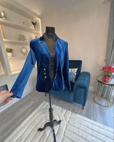 Brand New Royal Blue Blazer from Vila. Size Small UK 8 / EU 36
