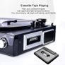 NEW SALE | Vinyl Record Player, Bluetooth Turntable with Stereo Speakers, Turntable for Vinyl to MP3 with Cassette Play, AM/FM Radio, Remote Control Image 2