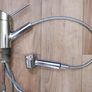 Tap Faucet Pull Out Mixer Brass Kitchen 2 Water Jet Single Lever Tap Image 3