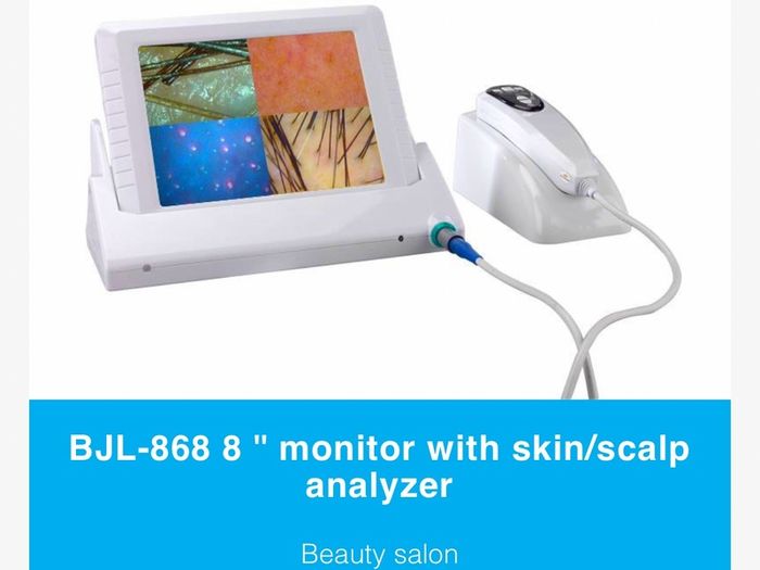 skin, scalp & hair scanner & monitor