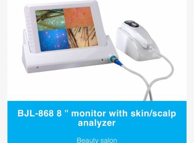 skin, scalp & hair scanner & monitor