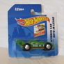 Hot Wheels Wooden Green Car Auto In Legno Brand New Sealed Image 2