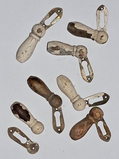 Victorian Escutcheon Key Hole Covers