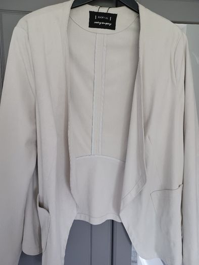 Very soft suede effect jacket