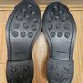 Black real leather loafers Marks & Spencers Autograph (43/9 UK) Image 4