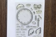 Create a Smile "Time Flies" photopolymer stamp set