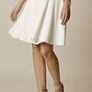 New with Tags Karen Millen Fluid Tailoring Ivory Skirt RRP 175 Image 2