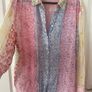 River Island Beach Blouse Size 10 Image 2
