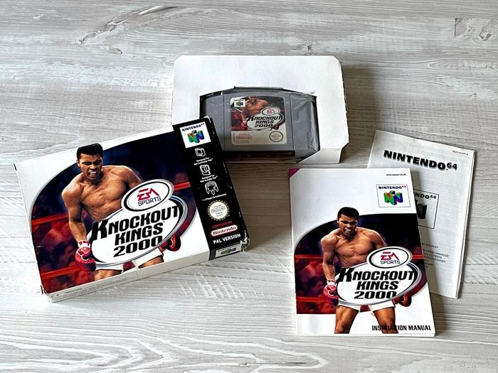 N64 Knockout Kings 2000 Boxed