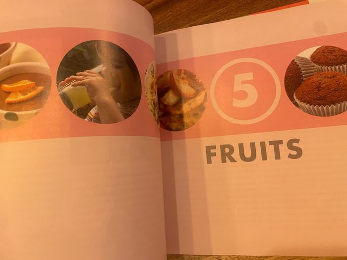 recipe book Gimme Five! Ideas For kids to eat veg and fruit