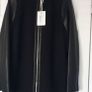 Ted Baker Vipper Faux Leather black coat UK 12 Image 5