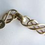 Vintage 9Ct Yellow Gold 375 Celtic Bracelet 3,95g -L 8" Image 5