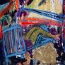 Irish Art Original Abstract Painting Vignette Styling Gem Eclectic Art Figurative Art Image 6