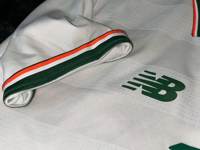 Republic Of Ireland Match Worn / Issue 2017/18 away Jersey Shirt New Balance