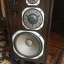 Yamaha NS 1000 speakers, includes front grill/ net and spiked stands.working perfectly, iEbony finish. Fabulous product. Image 2