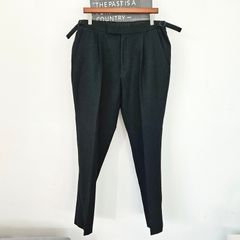 Magee Ireland black woolen smart full length trousers women 12 14