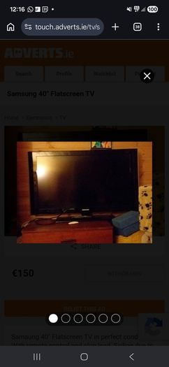 Samsung Flatscreen TV