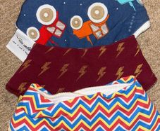 Babyboo Bandana bibs x2 & Mily Designs bandana bibs x3