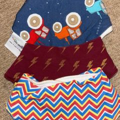 Babyboo Bandana bibs x2 & Mily Designs bandana bibs x3