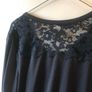 H&M black blouse (medium) Image 5