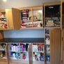 12 Kitchen / Utility room cabinets and Counter top Image 8