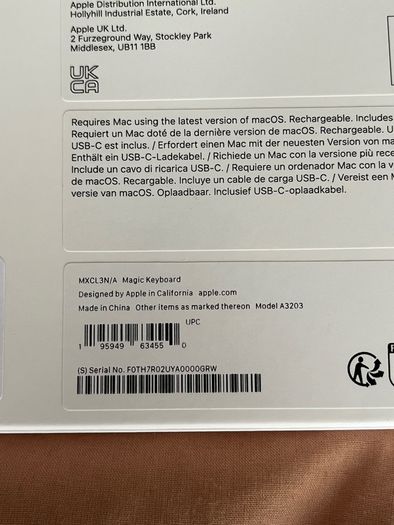 Apple magic keyboard