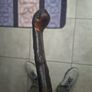 Antique Traditional Irish Blackthorn walking stick Image 8