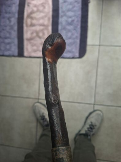 Antique Traditional Irish Blackthorn walking stick
