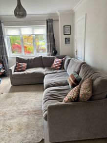 L-shaped sofa
