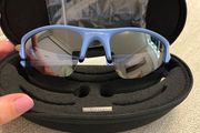 Oakley Flak Jacket XLJ - Light Blue/White