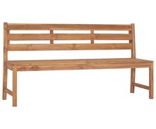 Garden Bench 170 cm Solid Teak Wood
