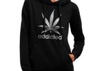Addicted Marijuana Cannabis Plant Funny Dope Weed Pot Hoodie