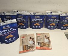 Assorted dog treats, Trixie, Fish4Dogs, UNOPENED