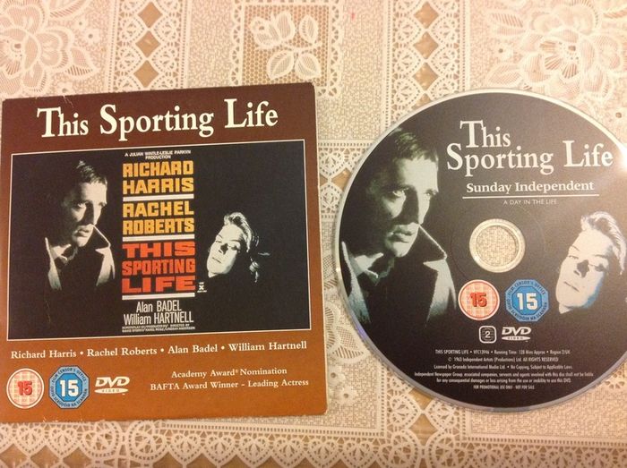 This Sporting Life.   DVD movie.
